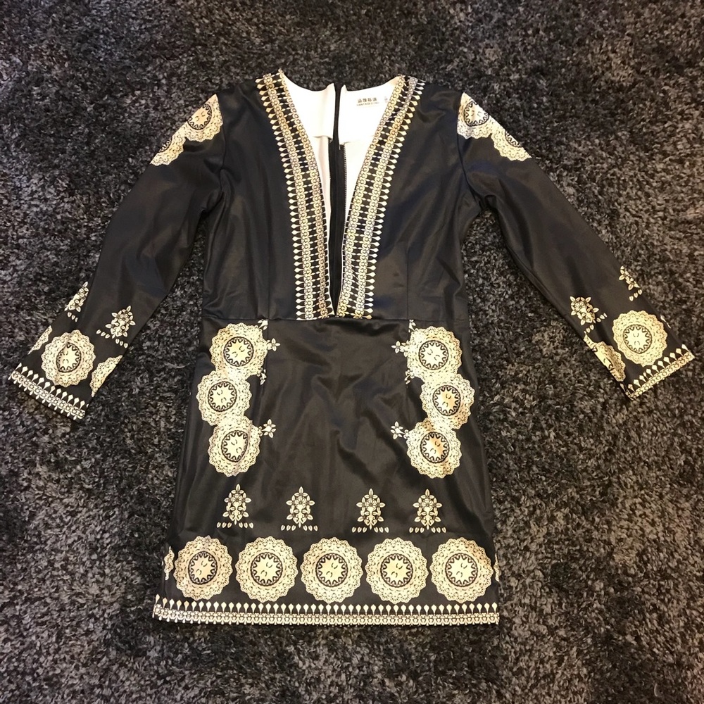 NWOT Low Cut Mini Dress